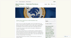 Desktop Screenshot of chestercityfc.wordpress.com