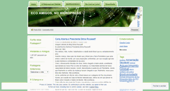 Desktop Screenshot of ecoamigos.wordpress.com