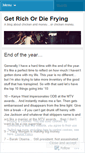 Mobile Screenshot of getrichordiefrying.wordpress.com