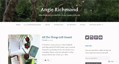 Desktop Screenshot of angierichmond.wordpress.com