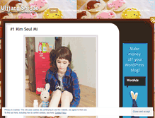 Tablet Screenshot of loveulzzang.wordpress.com