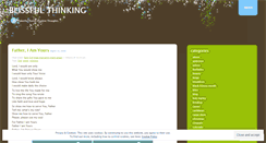 Desktop Screenshot of lisahurleyblissfulthinking.wordpress.com