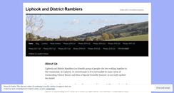 Desktop Screenshot of liphookramblers.wordpress.com