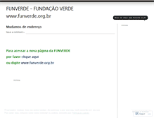 Tablet Screenshot of funverde.wordpress.com