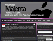 Tablet Screenshot of imajenta.wordpress.com