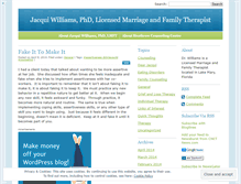 Tablet Screenshot of jacquiwilliams.wordpress.com