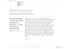 Tablet Screenshot of fashionnyou.wordpress.com
