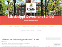 Tablet Screenshot of msgovschool.wordpress.com