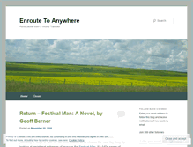 Tablet Screenshot of enroutetoanywhere.wordpress.com