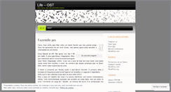 Desktop Screenshot of lifeost.wordpress.com