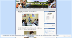 Desktop Screenshot of escuelasdelamano.wordpress.com