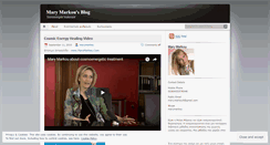 Desktop Screenshot of marymarkou.wordpress.com