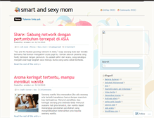 Tablet Screenshot of hotmommies.wordpress.com