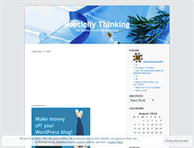 Tablet Screenshot of poeticallyyours63.wordpress.com