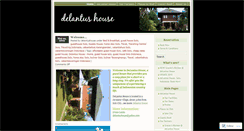 Desktop Screenshot of delantushouse.wordpress.com