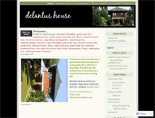 Tablet Screenshot of delantushouse.wordpress.com