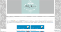 Desktop Screenshot of hollybonner.wordpress.com