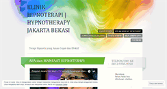 Desktop Screenshot of klinikhypnotherapy.wordpress.com