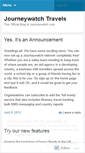 Mobile Screenshot of journeywatchtravels.wordpress.com