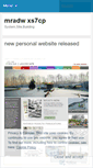 Mobile Screenshot of mradw.wordpress.com
