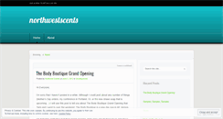 Desktop Screenshot of northwestscents.wordpress.com