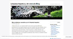 Desktop Screenshot of limpiezahepatica.wordpress.com