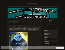 Tablet Screenshot of fooman.wordpress.com