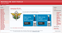 Desktop Screenshot of motoclubsanpaolo.wordpress.com