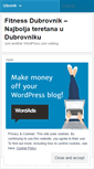 Mobile Screenshot of fitnessdubrovnik.wordpress.com