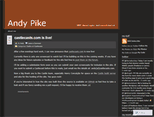 Tablet Screenshot of andypike.wordpress.com