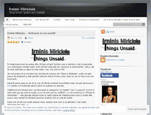 Tablet Screenshot of irninis.wordpress.com