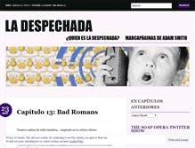 Tablet Screenshot of ladespechada.wordpress.com