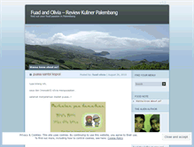 Tablet Screenshot of fuadolivia.wordpress.com