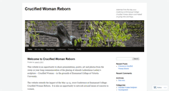 Desktop Screenshot of crucifiedwomanreborn.wordpress.com