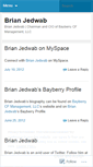 Mobile Screenshot of brianjedwab.wordpress.com