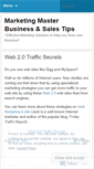 Mobile Screenshot of marketingmaster.wordpress.com