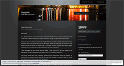 Desktop Screenshot of mozbar.wordpress.com