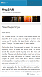 Mobile Screenshot of mozbar.wordpress.com