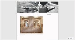 Desktop Screenshot of chattanoogawoodmasters.wordpress.com