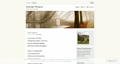 Desktop Screenshot of poetry4thesoul.wordpress.com