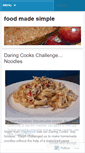 Mobile Screenshot of foodmadesimple.wordpress.com