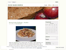 Tablet Screenshot of foodmadesimple.wordpress.com