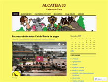 Tablet Screenshot of alcateia33.wordpress.com