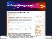 Tablet Screenshot of elearningbrasil.wordpress.com