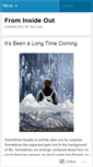 Mobile Screenshot of frominside2out.wordpress.com