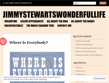 Tablet Screenshot of jimmystewartswonderfullife.wordpress.com