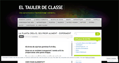 Desktop Screenshot of eltaulerdeclasse.wordpress.com