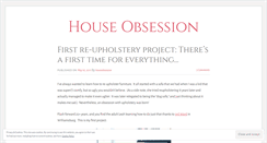 Desktop Screenshot of houseobsession.wordpress.com