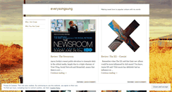 Desktop Screenshot of everysongsung.wordpress.com