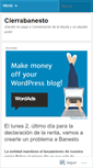 Mobile Screenshot of cierrabanesto.wordpress.com